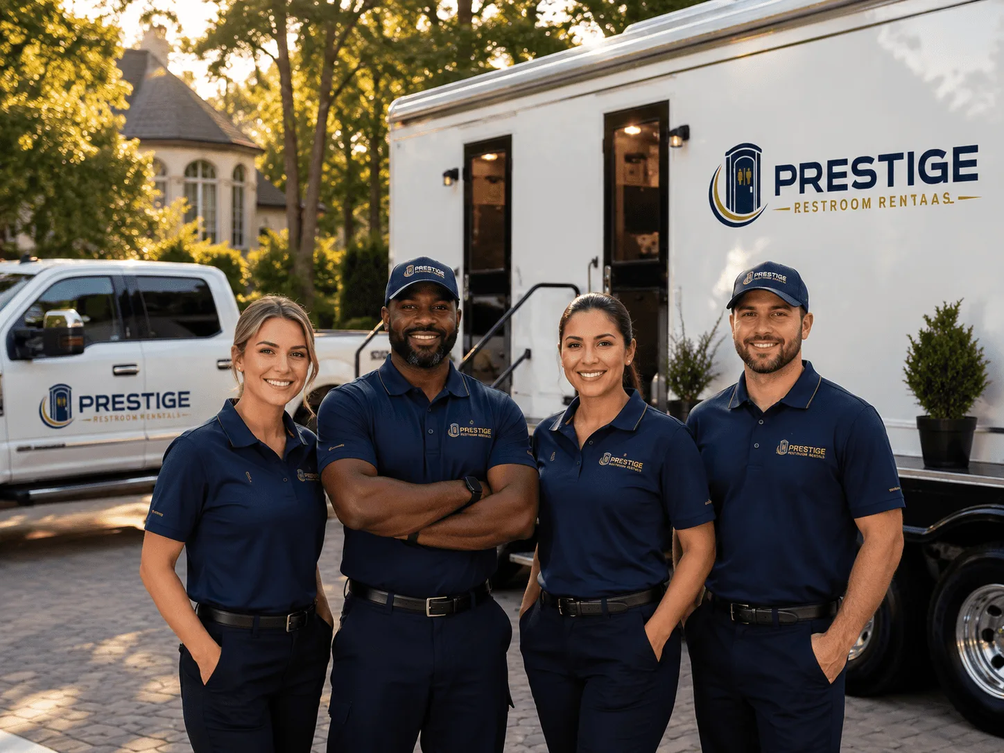 Trusted Luxury Portable Restrooms company in Samoa, CA